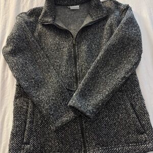 Columbia Black and Gray Textured Jacket